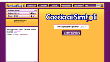 Come giocare a caccia ai simboli su tombola.it