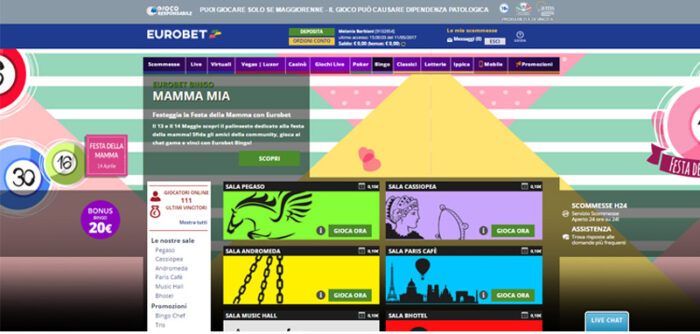 Eurobet bingo: come si gioca online - Tombolaonline