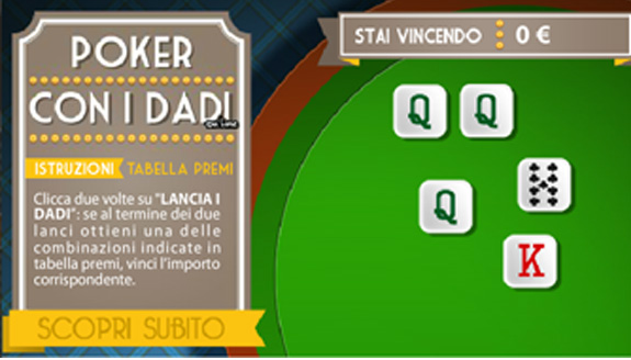 poker con i dadi