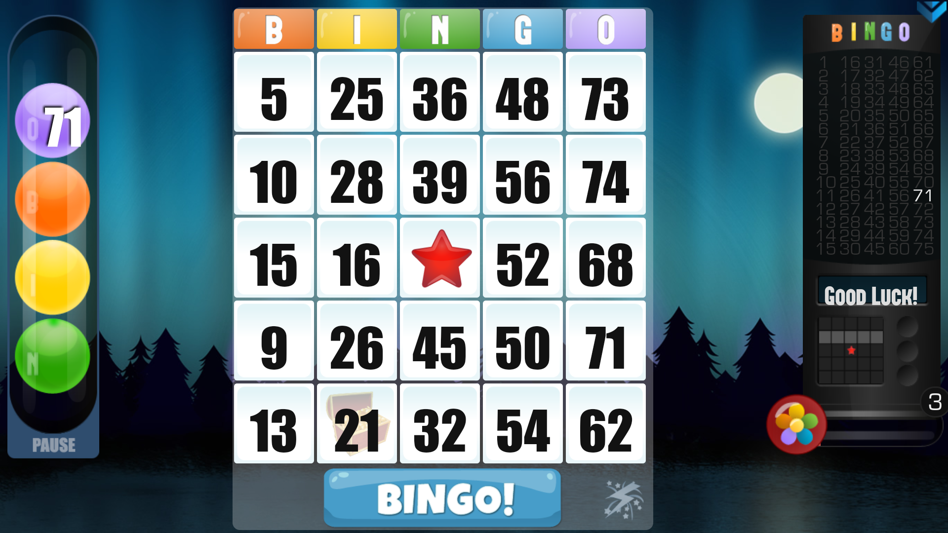 partita di bingo