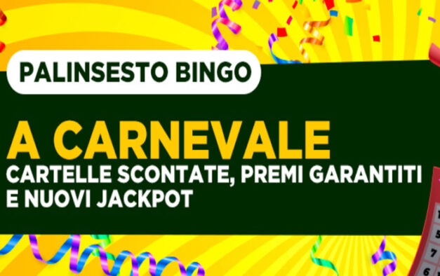 Palinsesto Bingo Carnevale Goldbet